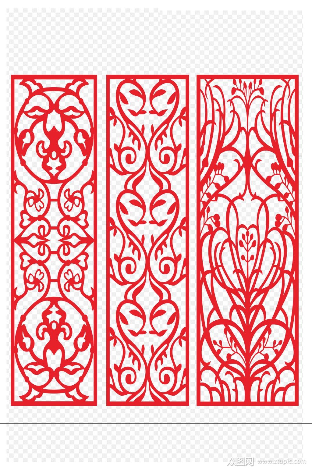 欧式镂空雕花隔断图案 装修建材隔断免扣元素模板下载指南